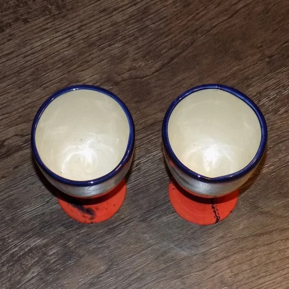 University of Florida Gators‎ Goblets Wine Glasses Set of 2 Hand Painted